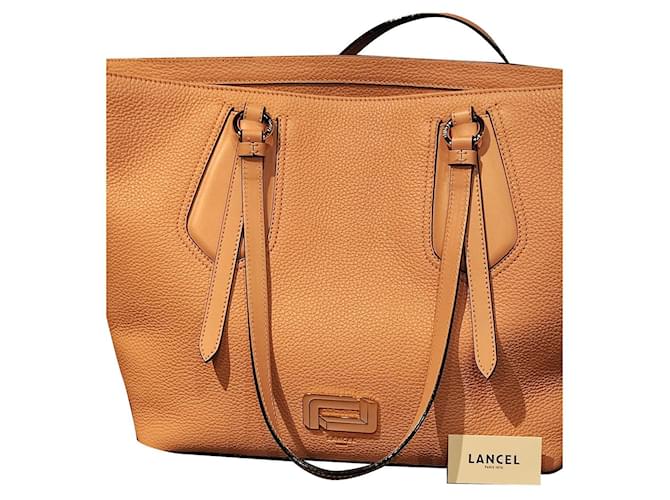 Lancel sac à bandoulière neuf, valeur 1400 euros Cuir vernis Rose  ref.909743