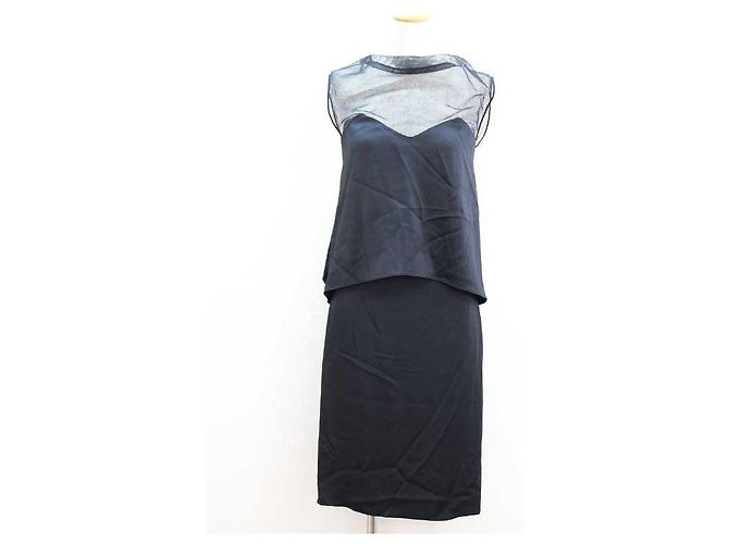 Maison Martin Margiela Maison Margiela Netzkleid Schwarz