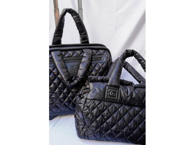 Cocoon CHANEL Reisetaschen T.  Polyester Schwarz