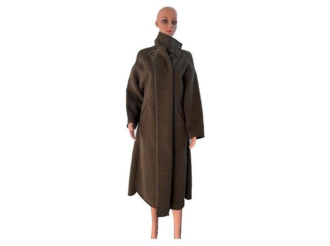ISABEL MARANT Cappotto Lungo Capispalla Cachemire Marrone