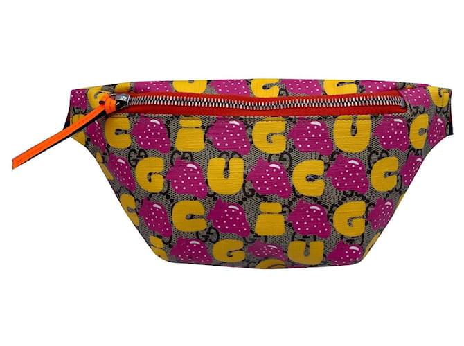 Gucci Pink Monogram Off The Grid Bum Bag Belt Pack Fanny Waist