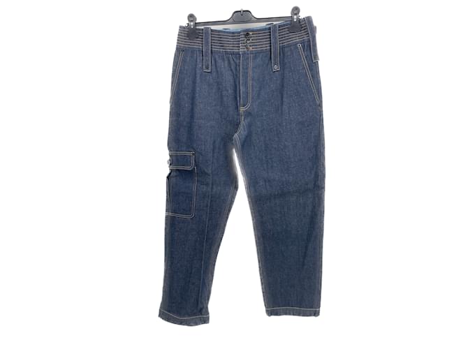Chloé CHLOE  Trousers T.fr 40 Denim - Jeans Blue  ref.910052