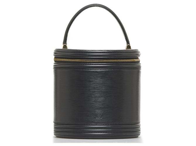 Louis Vuitton Cannes Black Leather  ref.910096