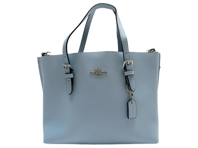 Coach Blue Leather  ref.910484