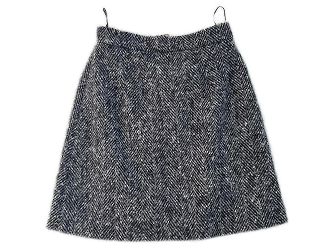 DOLCE & GABBANA ◆ Forro de saia leopardo Cinza