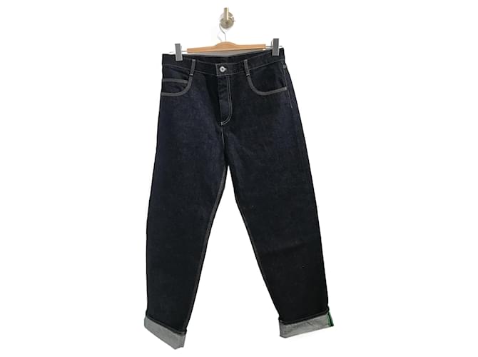 BOTTEGA VENETA Jeans T.fr 42 cotton Blu Cotone  ref.911112