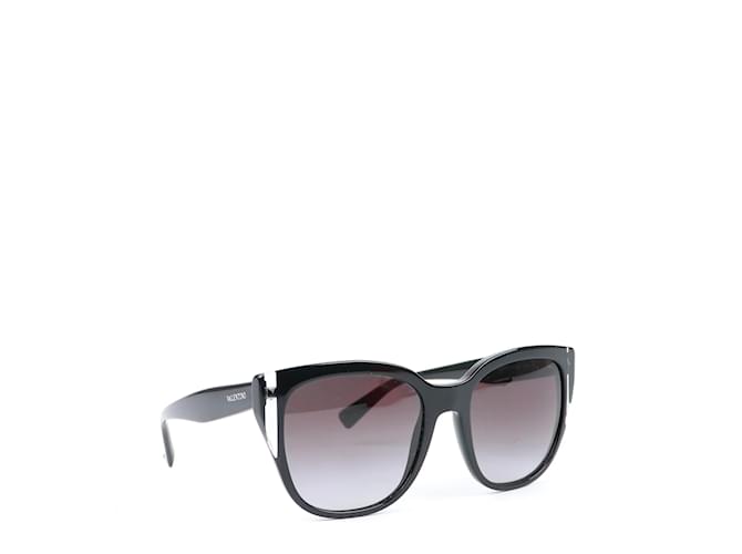 VALENTINO GARAVANI Gafas de sol T.  el plastico Negro Plástico  ref.911133