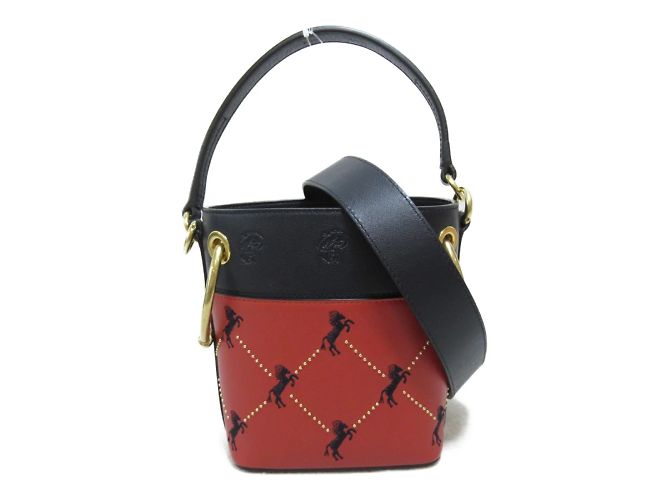 Chloé Borsa Secchiello Mini Roy CHC18WS12alla50647 Multicolore Pelle Vitello simile a un vitello