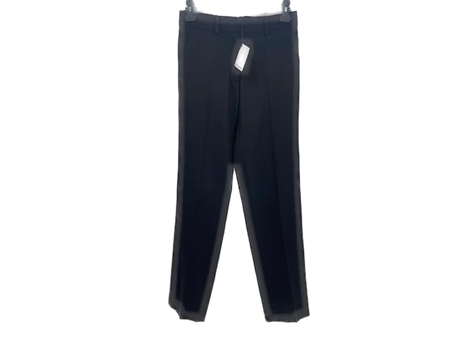 PACO RABANNE  Trousers T.fr 36 WOOL Black  ref.911234