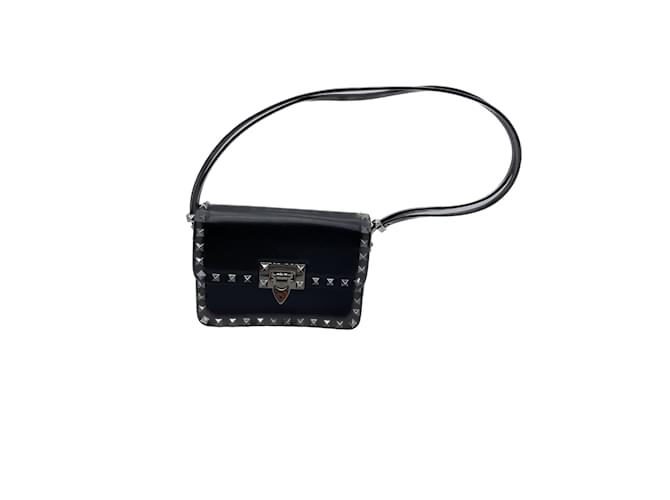 VALENTINO GARAVANI  Handbags T.  Leather Black  ref.911240