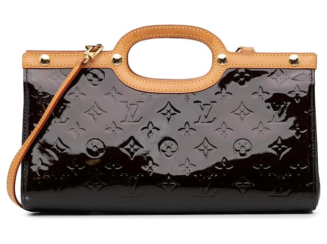 Louis Vuitton Leather Roxbury Drive Vernis Shoulder Bag