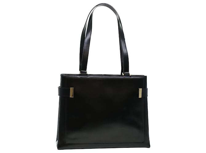 GUCCI Shoulder Bag Leather Black 00221130333 Auth bs5042  ref.912320