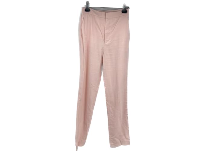 TIBI  Trousers T.0-5 0 Viscose Pink  ref.912562