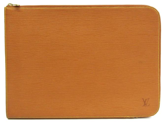 Louis Vuitton Golden Leder  ref.912679