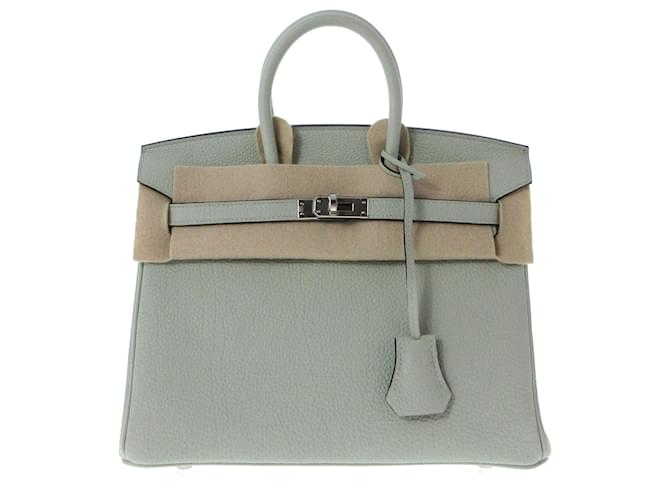 Hermes Birkin Womens Handbags, Grey, 25