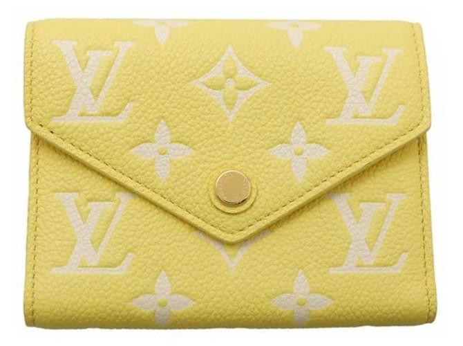 LV Victorine Wallet w/ gold button