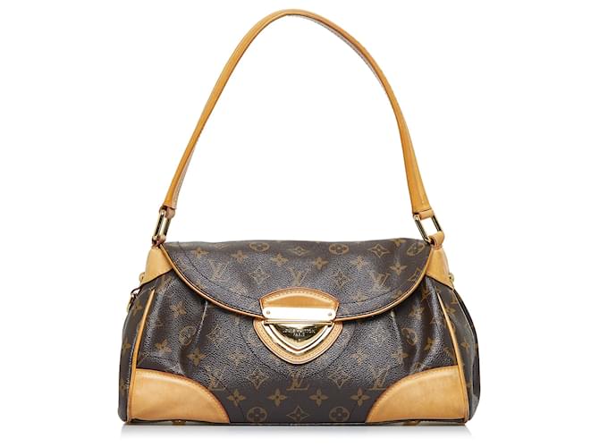 Louis Vuitton Brown Monogram Beverly MM Cloth  ref.913243