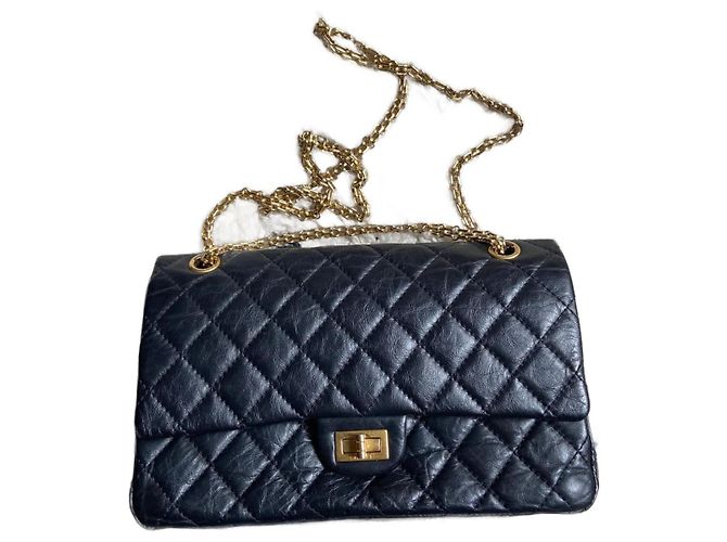 Chanel SAC 2.55 noir or