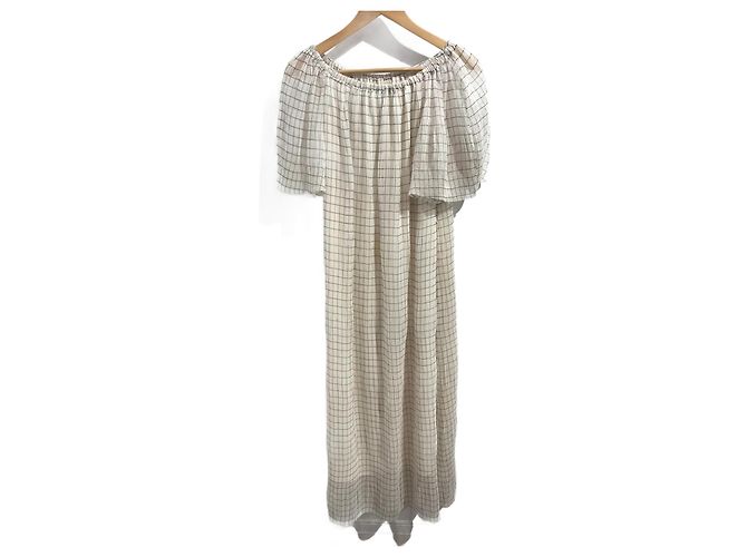 CALVIN KLEIN Kleider T.International S Polyester Beige