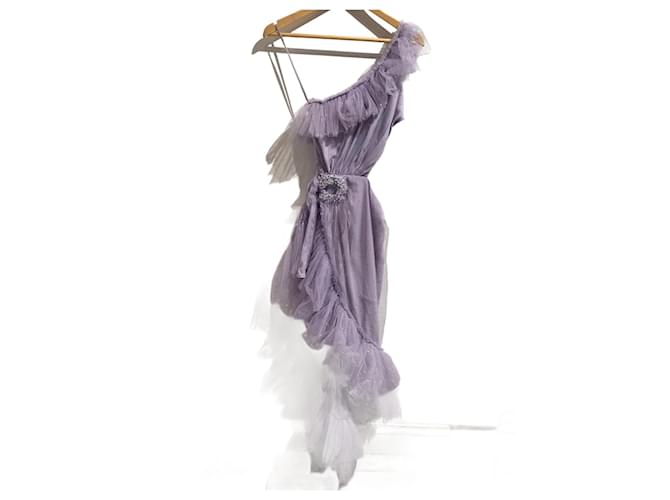 Autre Marque RAISA VANESSA  Dresses T.International M Synthetic Purple  ref.913620