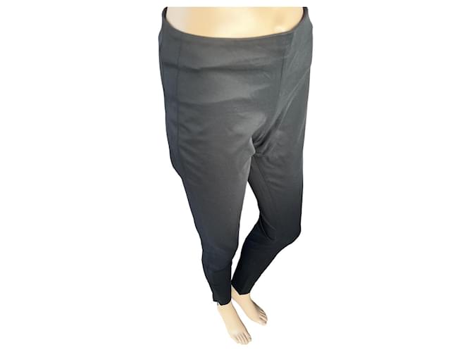 Balenciaga Un pantalon, leggings Rayon Noir  ref.913657