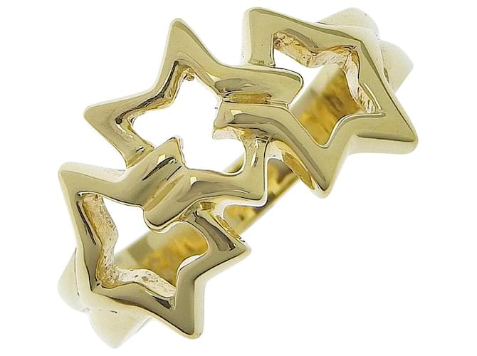 Tiffany & Co estrela tripla Dourado Ouro amarelo  ref.913791