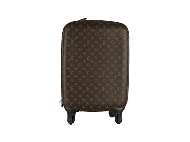 Louis Vuitton Monograma Zéfiro 55 bagagem Marrom  ref.914578