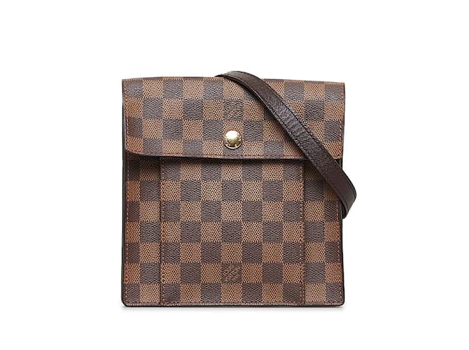 Louis Vuitton Damier Ebene Pimlico N45272 Brown Cloth ref.914743