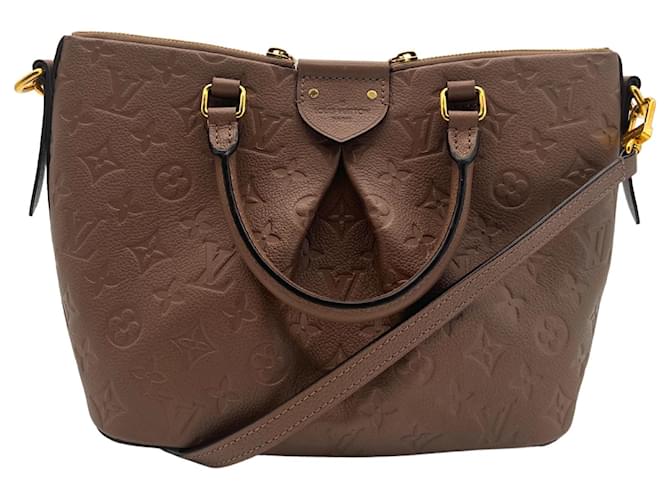 Louis Vuitton Mazarine PM Empreinte leather taupe/Brown ref.914758