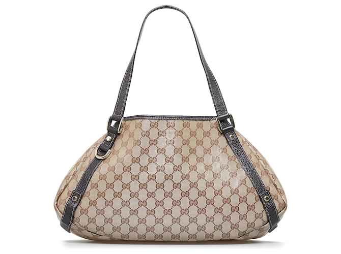 Gucci Hobo Bag GG Monogram Medium D Ring - Gucci Bags