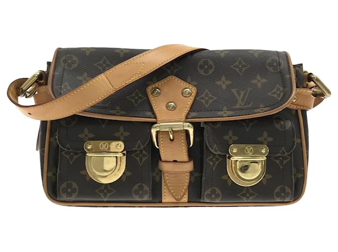 LOUIS VUITTON Monogram Hudson PM Shoulder Bag