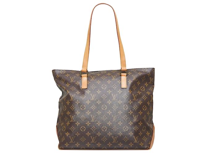 Louis Vuitton Cabas Mezzo Brown Monogram Canvas