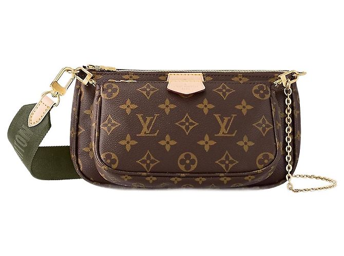 Louis Vuitton LV Multipochette in tela nuova Marrone