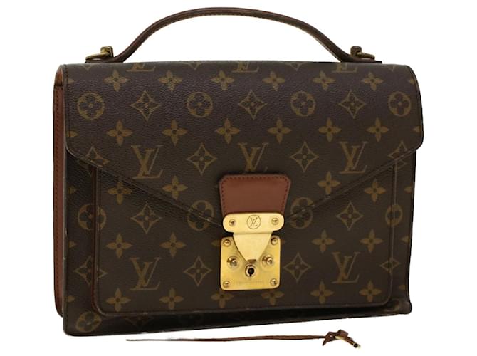 Louis Vuitton Monogram Monceau 28 - Brown Crossbody Bags, Handbags