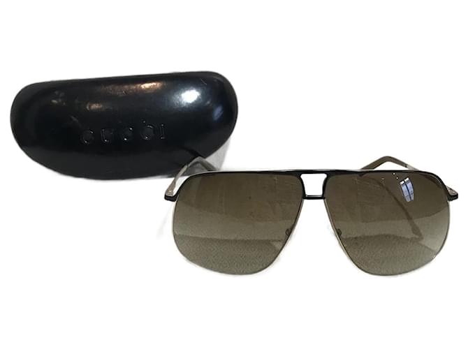 GUCCI Sonnenbrille T.  Metall Schwarz  ref.915522