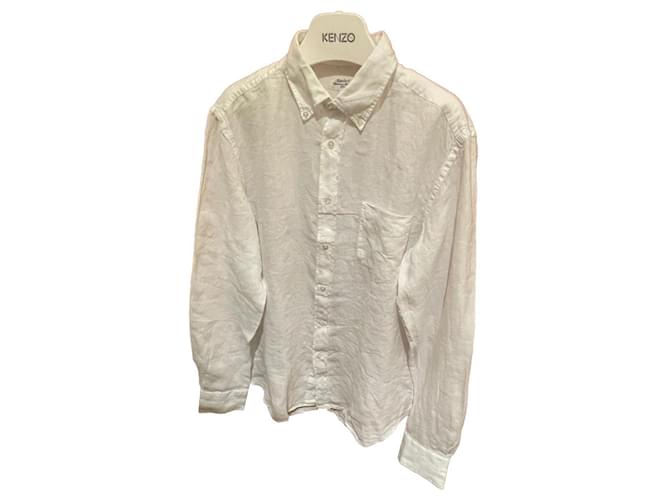 Hartford Shirts White Linen  ref.915543