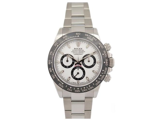 Rolex Cosmograph Daytona Aço Prata Cronógrafo