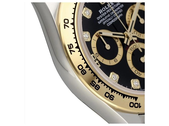 Rolex Daytona 116503 Ouro Amarelo e Aço 40mm Dourado