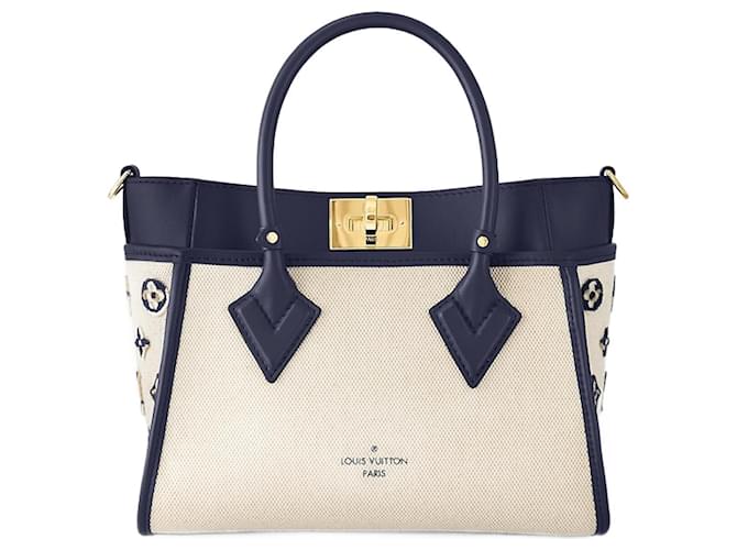 Louis Vuitton LV ON My Side PM nuovo Blu Cotone  ref.915748