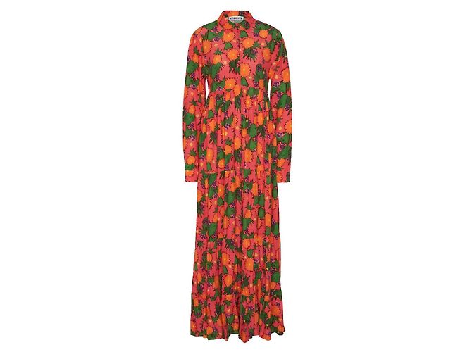 Autre Marque Vestido STIEGLITZ Flavia de viscosa Multicolor