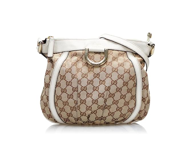 Gucci GG Canvas Abbey D-Ring Crossbody Bag in 2023