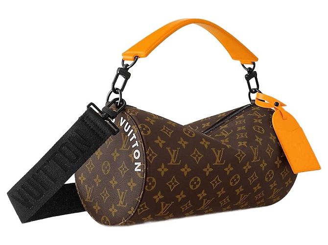 Louis Vuitton Polochon suave LV nuevo Castaño