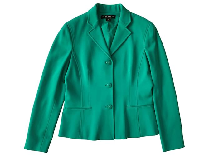 Ralph Lauren Black Label Tailored blazer jacket Green Wool  ref.915894