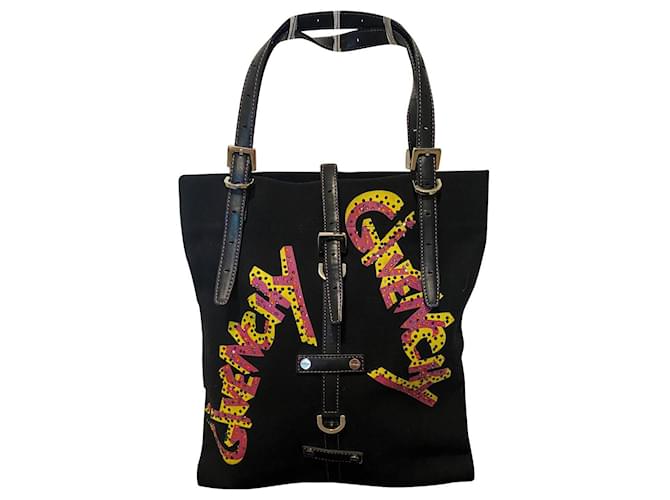 Givenchy Handbags Black Cotton  ref.915986