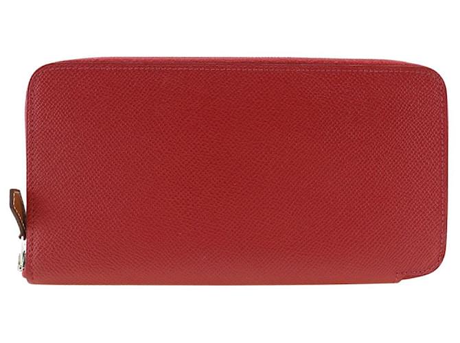 Hermès Silk'In Red Leather  ref.916652