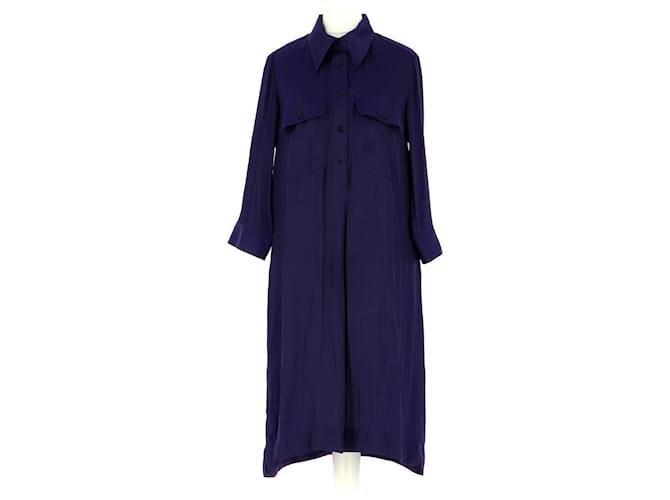 Zadig & Voltaire robe Navy blue Polyester  ref.916663
