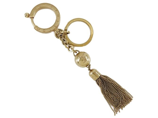 Louis Vuitton Bijoux de sac chaîne et porte clés Golden Metal  ref.916678