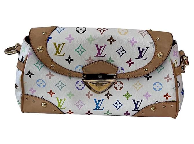 Beverly Louis Vuitton Handtaschen Mehrfarben Leinwand  ref.916754