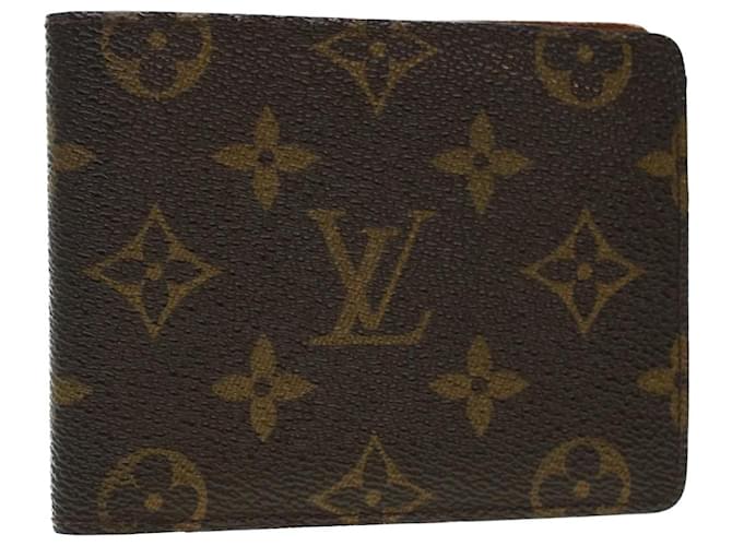 LOUIS VUITTON Monogram Porte Billets 9 Cartes Crdit Wallet M60930 LV Auth  41564