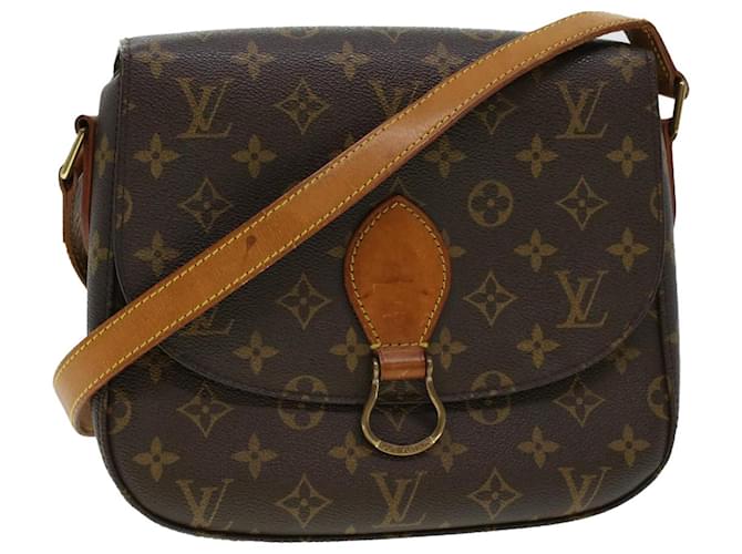 LOUIS VUITTON Monogram Saint Cloud GM Crossbody Bag